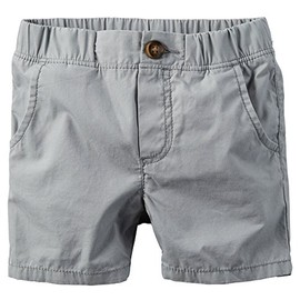 Carter's Pack of 6 Light Grey Twill Shorts, lightgrey