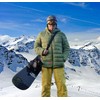 Scrabo Heavy Duty Paddleboard SUP Shoulder Carry Strap Weatherproof Black
