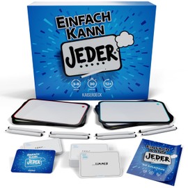 Easy Any Board Game - The Interactive Word and Board Game for Adults and Teenagers, Suitable as a Family Game and Party Game for 3-8 People [Game Materials Included]