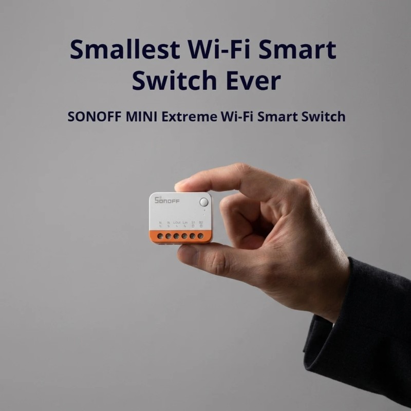 Sonoff Minir4 WiFi Smart Switch 10A 240V AC Smart Home