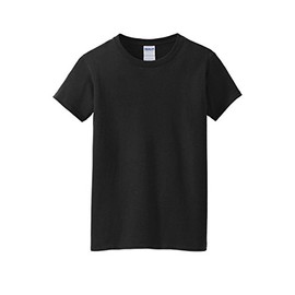 Gildan Blank T-Shirt - Unisex Style 5000 Adult Black