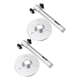 Housoutil 2pcs Aluminum Alloy Projector Ceiling Mount Sturdy Holder for Projectors Easy Installation Elegant Design