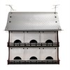 16 Family Purple Martin Barn, Durable Polypropylene Plastic, Easy Assembly,