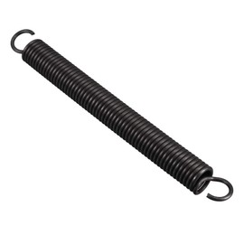 TOP-VIGOR 1Pcs Extension Compressed Spring, 2.5mm Wire Dia, 18mm OD, 180mm Free Length Durable Steel Compression Springs, Small Dual Hook Extended Tension Springs
