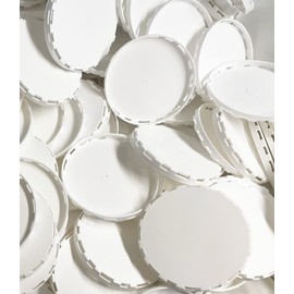 Keg Caps 50pcs. Protect the filling and valve of your kegs with a vented keg cap. MATERIAL: PLASTIC. (WHITE)