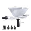 HaTur Electric Mortar Pointing Grout Gun Portable Mortar Sprayer Applicator