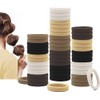 100 Pcs Ligas para Peinar el Cabello, Donas para Cabello
