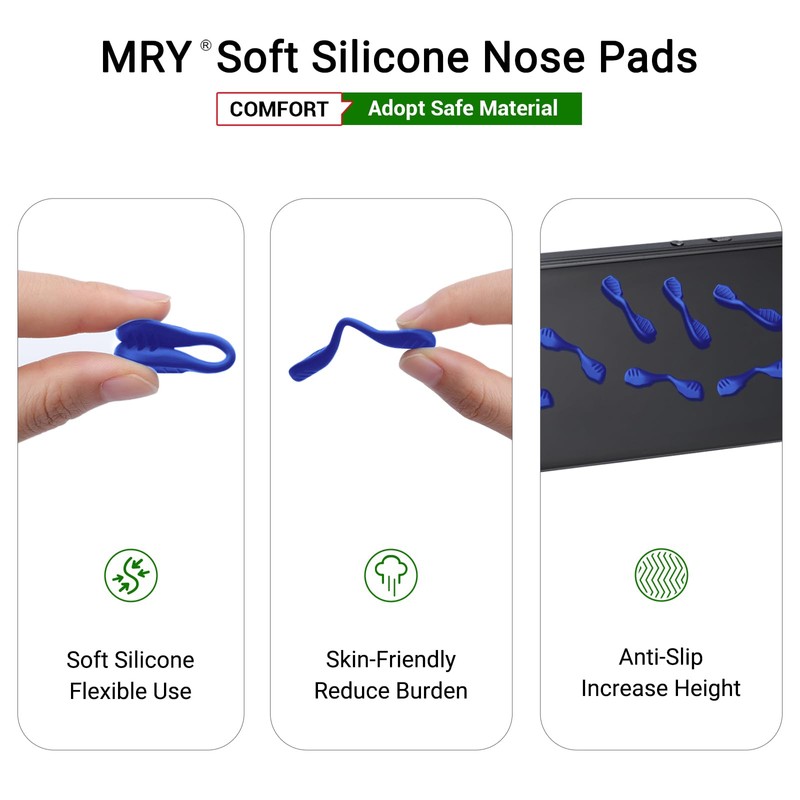 Mryok Replacement Nosepiece Nosepad for Oakley Radar Path EV RadarLock