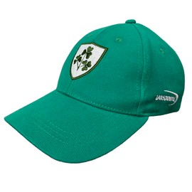 Traditional Craft Lansdowne Shamrock Men's Irish Hat Baseball Cap 100% Cotton, Green