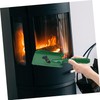 Zerodeko Iron Fireplace Ash Shovel Compact Sturdy Spade for Easy