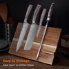 PAUDIN 10 Inch Honing Steel, Knife Sharpening Steel, Professional Carbon