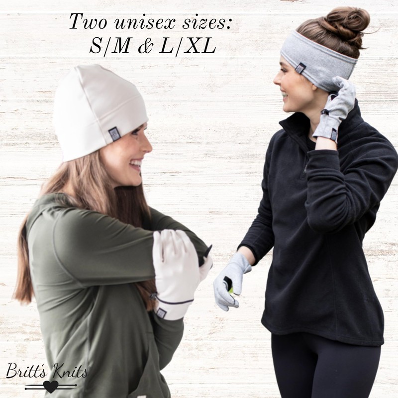 Britt's Knits Thermal Tech Cold Weather Winter Gloves Touch Screen