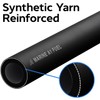 19mm ID Black 500mm Rubber Marine Fuel & Oil Hose
