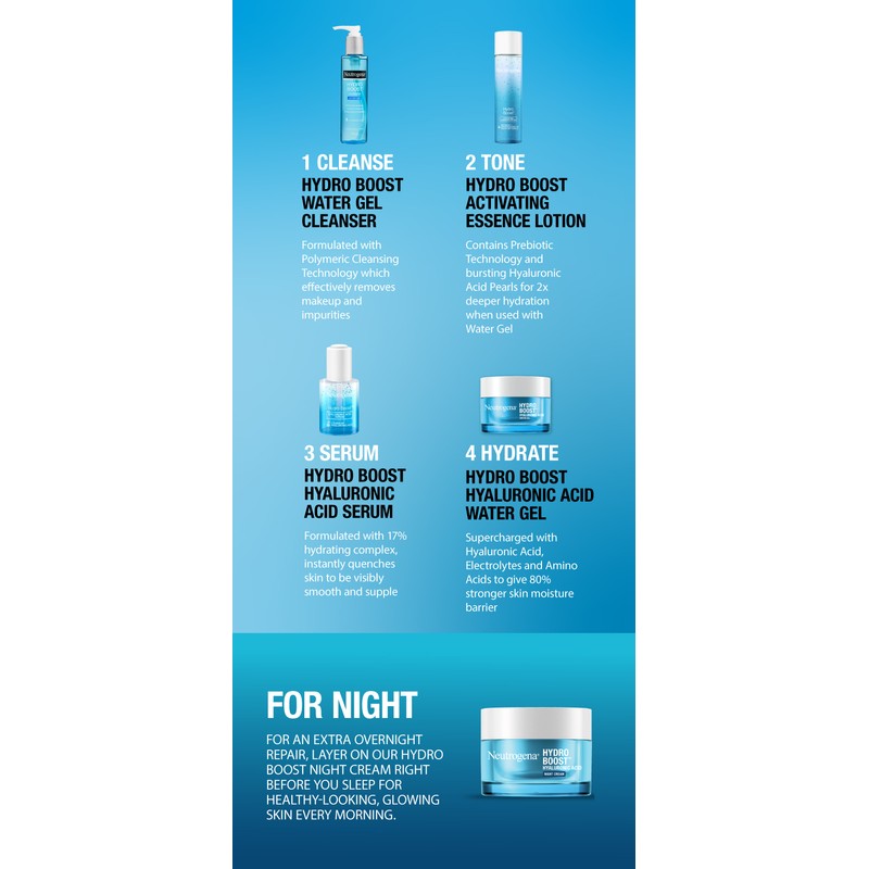 Neutrogena Hydro Boost Hyaluronic Acid Water Serum 30ML