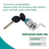 TACHUNE Tailgate Lock Cylinder with 2 Keys, Compatible with Chevy