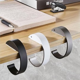 Yuandream Bag Holder for Table, Pack of 3 Handbag Holders for Table, Non-Slip Bag Hooks, Handbags Holder, Table Hook, Robust Purse Table Hook, Portable for Desk, Office