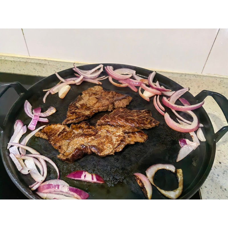 Firsgrill 7421 Cast Iron 12" Gourmet BBQ System Griddle for