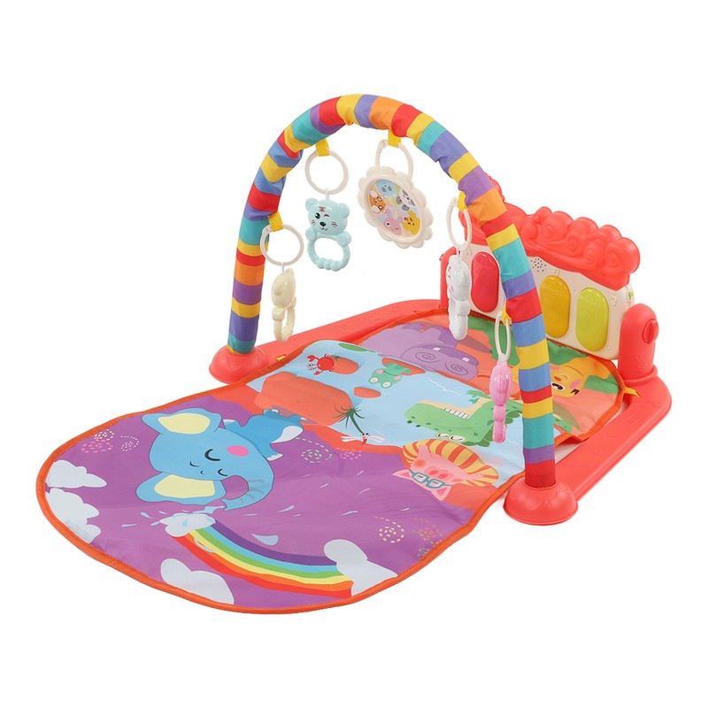 Baby Gym Piano Mat Lullabies Lights Detachable Early Educational Baby