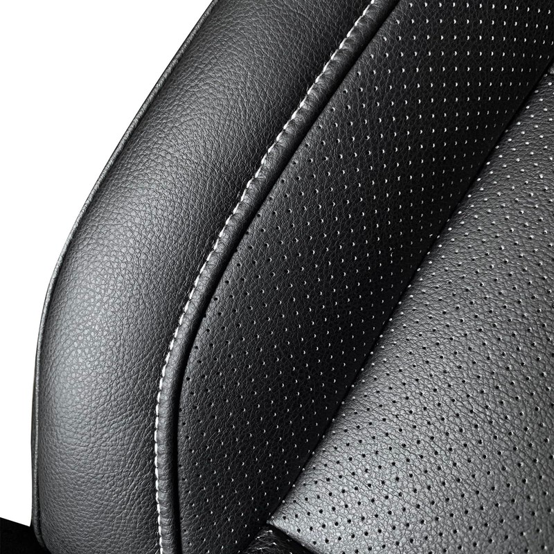 moseiny Driver or Passenger Side Bottom Replacement Leather Seat Cover