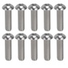 30Pcs Hex Socket Button Head Screw A2 Stainless Steel M10x1.5