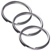 Key Ring Hoops Steel 38mm Split Key Rings Round Flat