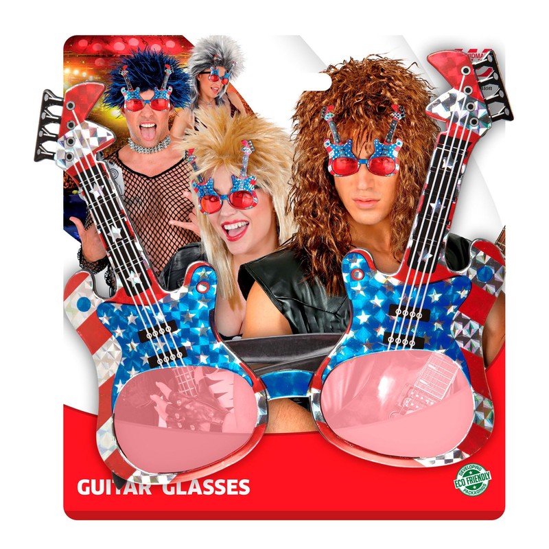 Guitar Glasses Glasses Accessory for Music Festival Rock & Pop