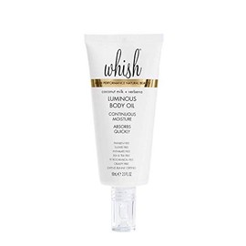 Whish Beauty Leche de coco + aceite corporal luminoso Verbena