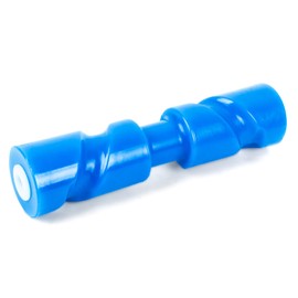 ORLANG 12 Inch Heavy Duty Boat Trailer Roller, Self Centering Keel Roller, Boat Rollers for Trailer, Polyurethane Keel Roller Assembly fits 5/8" Shaft - Blue
