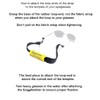 Gogglebobber Floating Sunglass Retainer-Elastic Eyewear Retainer for Swimming-Never Lose Your