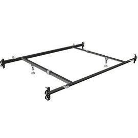 Rize Home HCONFQTG Full to Queen Hook In Bed Rail Conversion Frame