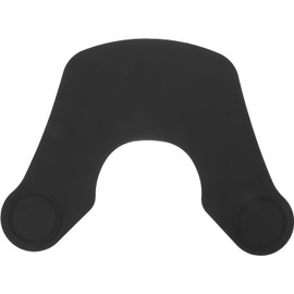 Protector de cuello para corte de cabello, collar de corte de silicona negra, fácil de limpiar, para peluquería y tinte de cabello Varios estilos