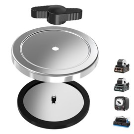 KomeStone Rock Tumbler Stainless Steel Lid Replacement Kit – Compatible Only with K1, K1 Pro, K2 & K4 Rubber Barrels (Not Compatible with Other Brands or Models)