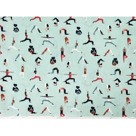 'NUGGLEBUDDY New! Microwaveable Moist Heat & Aromatherapy Organic Rice Pack for Yoga Enthusists! Darling Yoga Fabric This Product is UNSCENTED!.