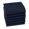 HOULIFE Pañuelos de algodón para hombre, color liso, 100% algodón