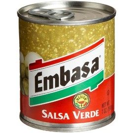 Embasa Salsa Verde, Medium, 7-Ounce Cans (Pack of 12)