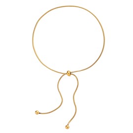 SHOWERORO Gold Plated Snake Bone Foot Chain Ankle Jewelry for Women Simple Fashion