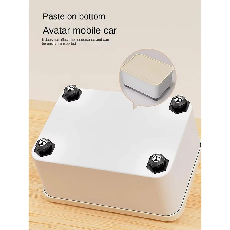 8 Pack Self Adhesive Caster Wheels, Swivel Wheels for Furniture,
