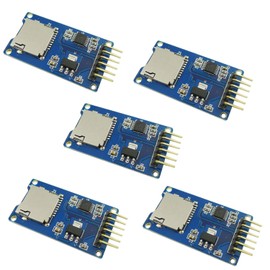 KKHMF 5pcs Micro SD TF Card Memory Shield Module for Arduino SPI Micro SD Adapter 6PIN