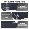 HDBUBALUS Road Glide Windshield 10" Wave Fairing Windscreen Cover for