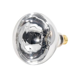Westinghouse 375W 120V BR40 Clear Heat Lamp Reflector, E26 Base
