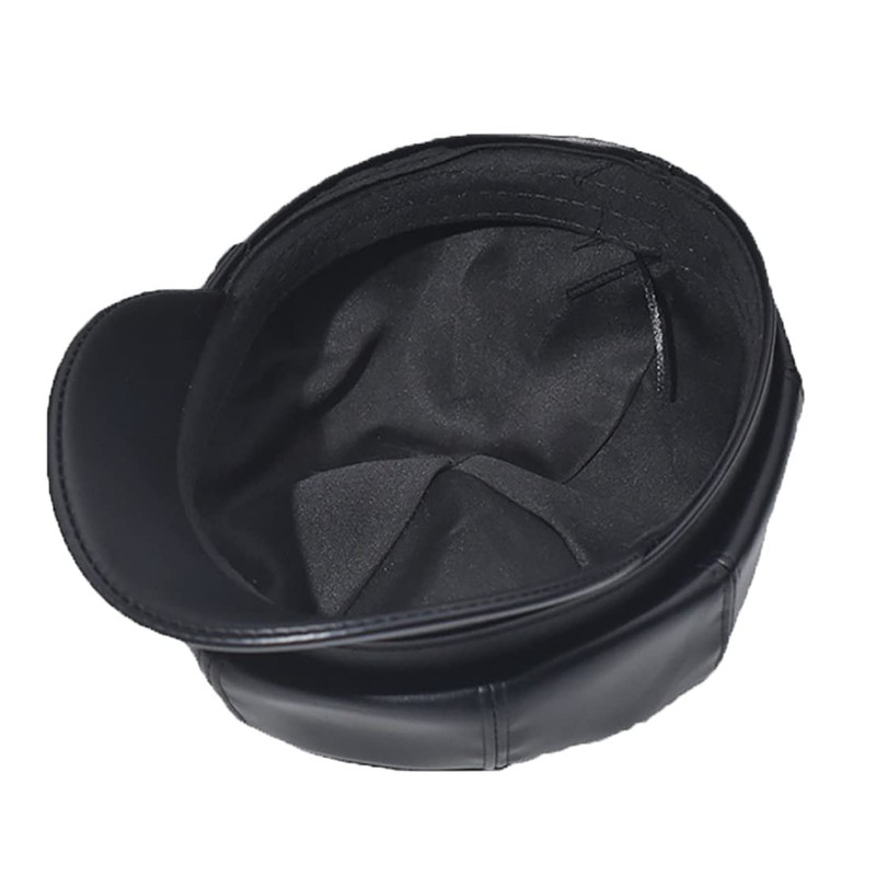 Foetest Cap Leather Hat Baseball Cao Casual Hat Sun Hat