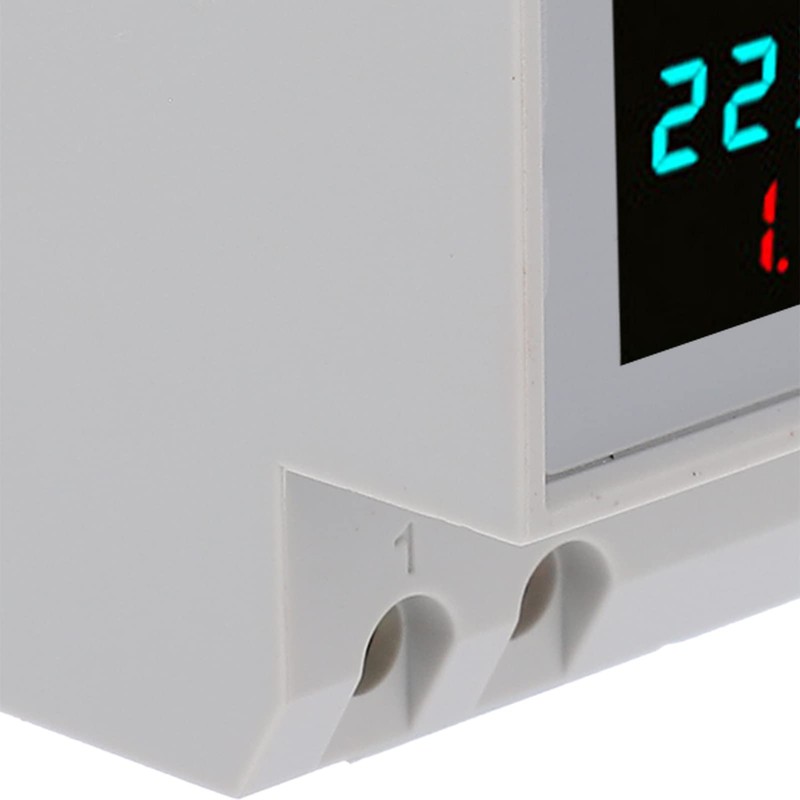D52-2066 Household Watt-Hour Meter LCD Display Electricity Meter 6 Parameters