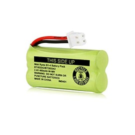 iMah BT183342/BT283342 2.4V 400mAh Ni-MH Battery Pack Compatible with VTech DM1211 DM221 DM222 DM223 DM226 DM251 DM271 BA72211GY BA72211PK BA72212BL Video Baby Monitor