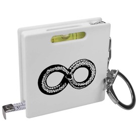 'Ouroboros' Keyring Tape Measure/Spirit Level Tool (KM00041822)
