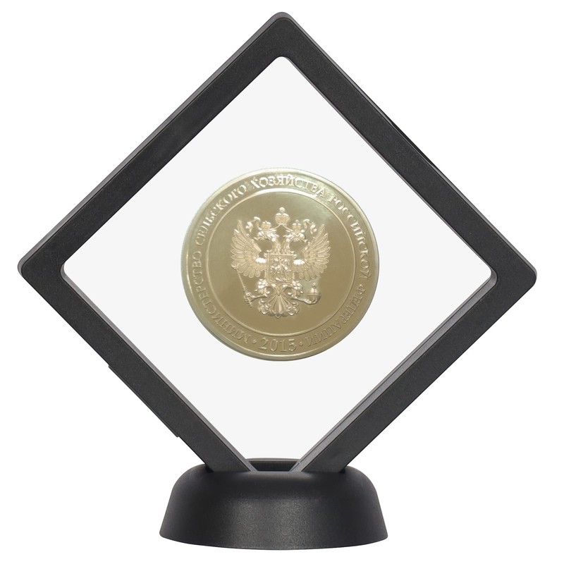 Challenge Coin Display Case Stand 3D Floating Display Stand Holder,