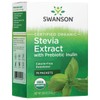 Swanson Stevia Extract - Certified Organic Calorie-Free Sweetener 75 Packets