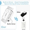 2-in-1 Dimmer Switch & 12V LED Driver, 60W Slide Dimmer