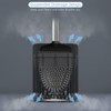 Sellemer Toilet Brush and Holder Set - Flexible Toilet Bowl