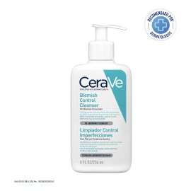 Limpiador Cerave Control Imperfecciones Para Piel con Tendencia Acnéica de Todas las Edades de Dia y Noche 236ml Skin Care