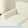 SUBRTEX Sofa Slipcover with Separate Cushion Couch Cover 3-Seaters Furniture